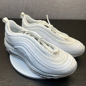 Nike Air Max 97 White Metallic Silver (GS) 921522-104